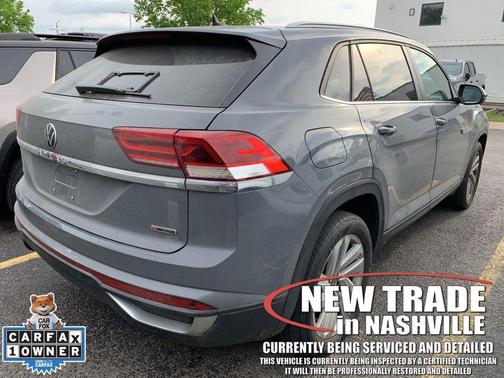 Gray 2020 Volkswagen Atlas Cross Sport 2.0T SE w/Technology 4MOTION