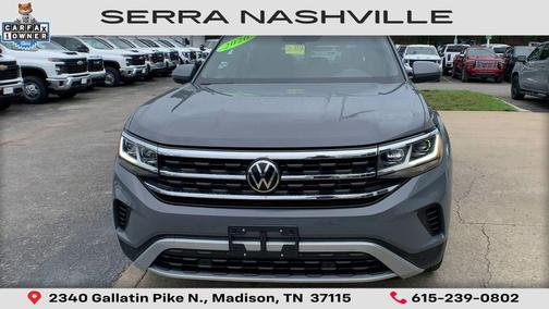 Gray 2020 Volkswagen Atlas Cross Sport 2.0T SE w/Technology 4MOTION