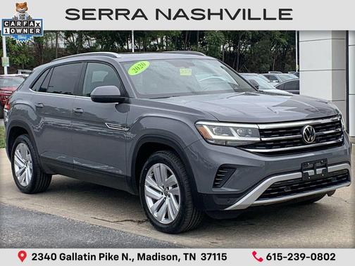 Gray 2020 Volkswagen Atlas Cross Sport 2.0T SE w/Technology 4MOTION