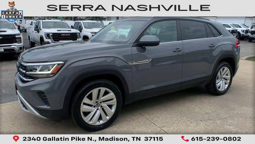 Gray 2020 Volkswagen Atlas Cross Sport 2.0T SE w/Technology 4MOTION