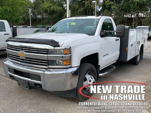 Summit White 2015 Chevrolet Silverado 3500 WT