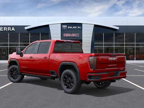 Volcanic Red Tintcoat 2026 GMC Sierra 2500 AT4