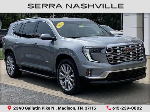 Sterling Metallic 2025 GMC Acadia Denali
