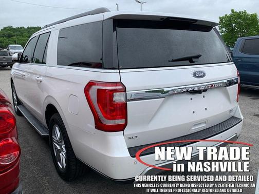WHITE PLATINUM MET TRI-COAT 2019 Ford Expedition Max XLT