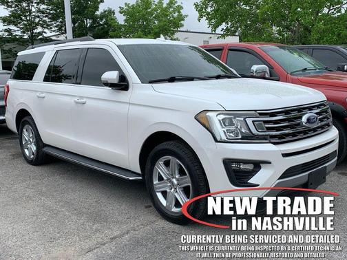 WHITE PLATINUM MET TRI-COAT 2019 Ford Expedition Max XLT