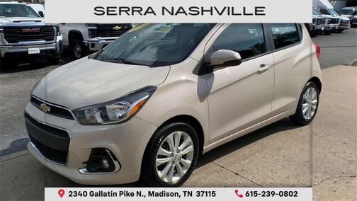 Toasted Marshmallow Metallic 2017 Chevrolet Spark 1LT