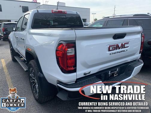 Summit White 2023 GMC Canyon Denali