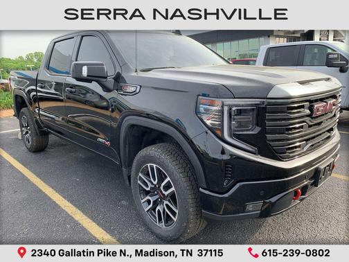 Onyx Black 2023 GMC Sierra 1500 AT4