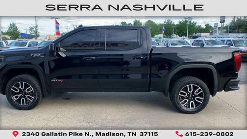 Onyx Black 2023 GMC Sierra 1500 AT4