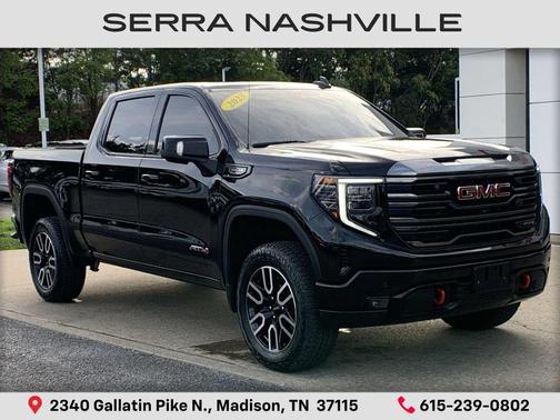 Onyx Black 2023 GMC Sierra 1500 AT4