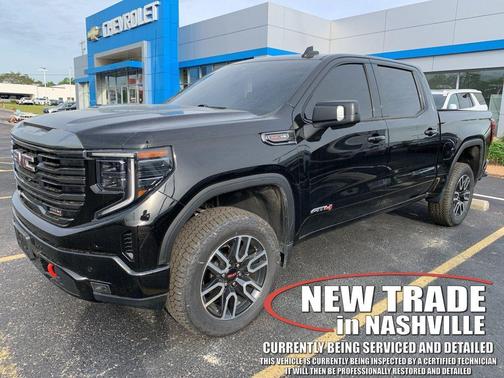 Onyx Black 2023 GMC Sierra 1500 AT4