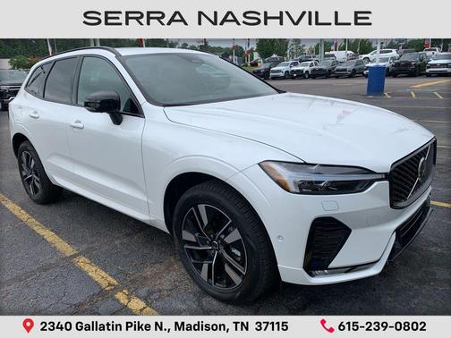 Crystal White Metallic 2026 Volvo XC60 B5 Plus