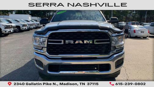 Bright White Clearcoat 2022 RAM 2500 Big Horn Crew Cab 4x4 6'4' Box