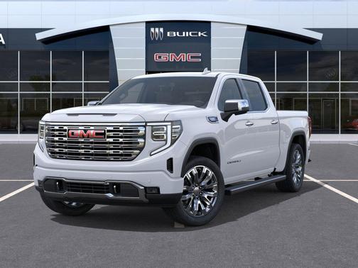 Glacier White Tricoat 2026 GMC Sierra 1500 Denali