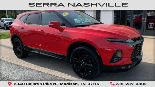 Red Hot 2019 Chevrolet Blazer RS