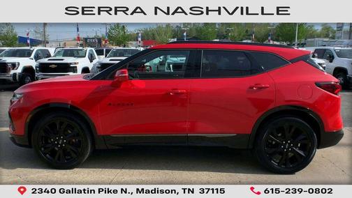 Red Hot 2019 Chevrolet Blazer RS