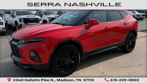 Red Hot 2019 Chevrolet Blazer RS