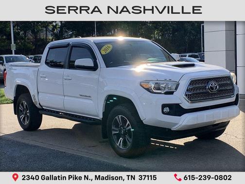 Super White 2016 Toyota Tacoma SR5