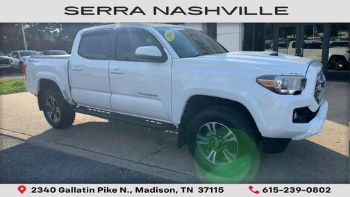 Super White 2016 Toyota Tacoma SR5