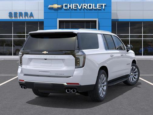 Polar White Tricoat 2026 Chevrolet Suburban Premier