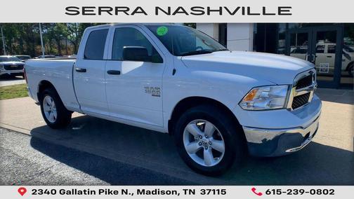 Bright White Clearcoat 2024 RAM 1500 Classic SLT
