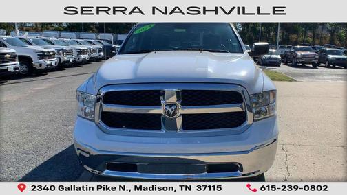 Bright White Clearcoat 2024 RAM 1500 Classic SLT