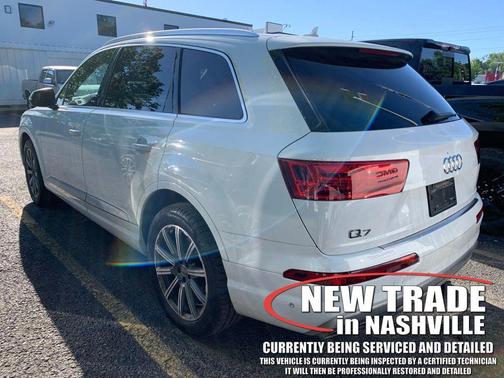Glacier White Metallic 2019 Audi Q7 55 Premium Plus