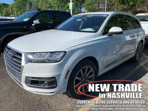 Glacier White Metallic 2019 Audi Q7 55 Premium Plus