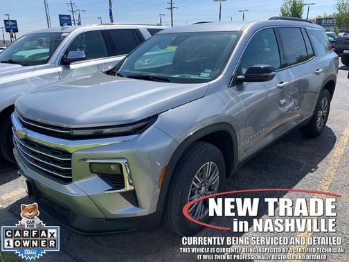 Sterling Gray Metallic 2025 Chevrolet Traverse LT