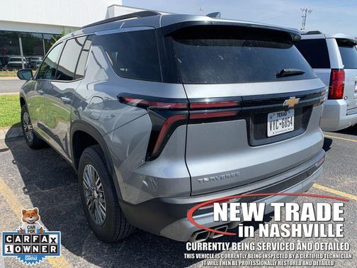 Sterling Gray Metallic 2025 Chevrolet Traverse LT