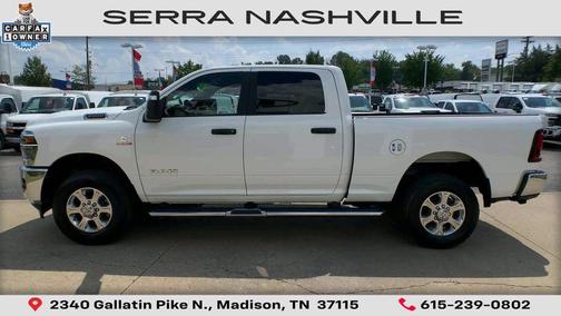 Bright White Clearcoat 2026 RAM 2500 Big Horn Crew Cab 4x4 6'4' Box