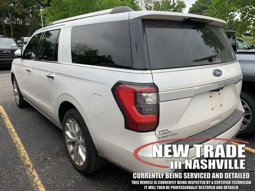 WHITE PLATINUM MET TRI-COAT 2018 Ford Expedition Max Limited