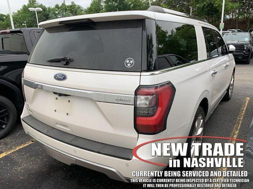 WHITE PLATINUM MET TRI-COAT 2018 Ford Expedition Max Limited