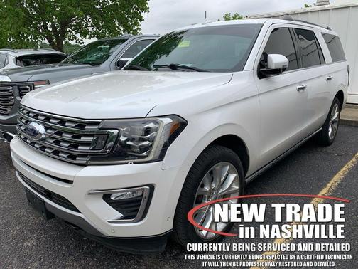 WHITE PLATINUM MET TRI-COAT 2018 Ford Expedition Max Limited