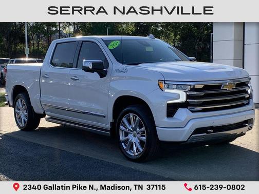 Iridescent Pearl Tricoat 2024 Chevrolet Silverado 1500 High Country