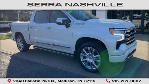 Iridescent Pearl Tricoat 2024 Chevrolet Silverado 1500 High Country