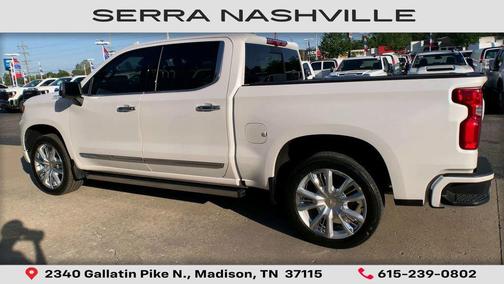 Iridescent Pearl Tricoat 2024 Chevrolet Silverado 1500 High Country