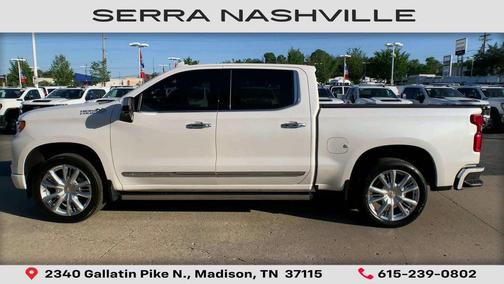 Iridescent Pearl Tricoat 2024 Chevrolet Silverado 1500 High Country