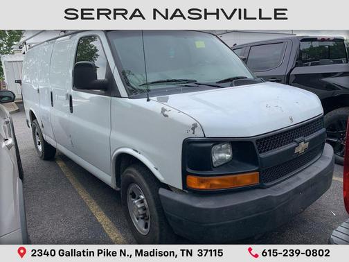 Summit White 2010 Chevrolet Express 2500 Work Van