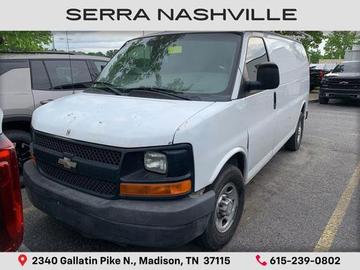 Summit White 2010 Chevrolet Express 2500 Work Van