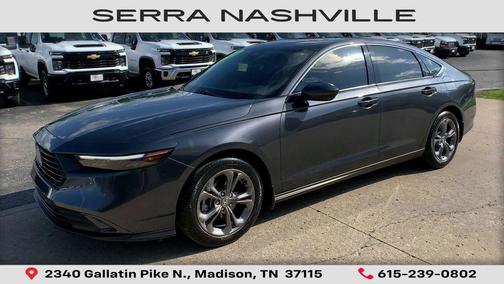 Gray 2024 Honda Accord EX