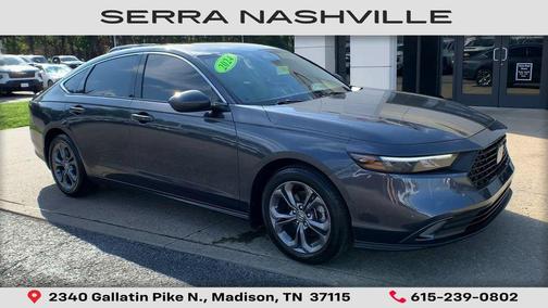 Gray 2024 Honda Accord EX