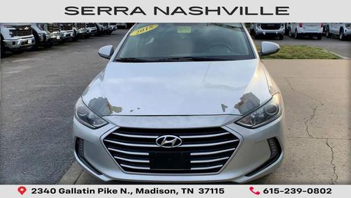Symphony Silver 2018 Hyundai ELANTRA Value Edition