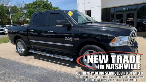 Brilliant Black Crystal Pearlcoat 2016 RAM 1500 Big Horn