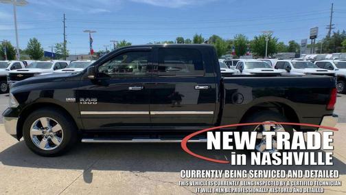 Brilliant Black Crystal Pearlcoat 2016 RAM 1500 Big Horn