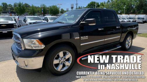 Brilliant Black Crystal Pearlcoat 2016 RAM 1500 Big Horn