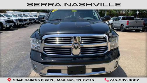 Brilliant Black Crystal Pearlcoat 2016 RAM 1500 Big Horn
