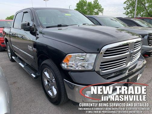 Brilliant Black Crystal Pearlcoat 2016 RAM 1500 Big Horn