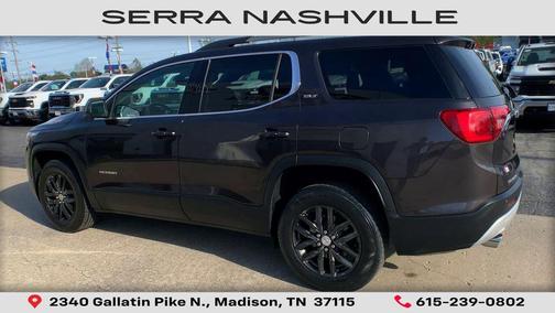 Iridium Metallic 2019 GMC Acadia SLT-1