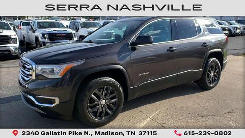 Iridium Metallic 2019 GMC Acadia SLT-1
